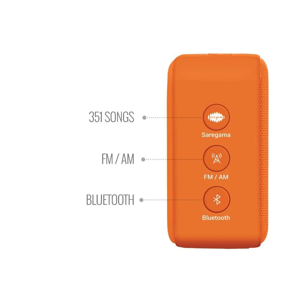 Saregama Carvaan Mini 2.0 Portable Music Player With Bluetooth/FM/AM/AUX - Image 33