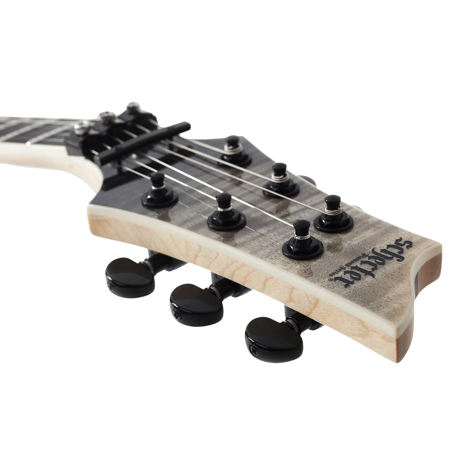 Schecter C-1 FR S SLS Elite 6 Strings Electric Guitar- Black Fade Burst - Image 6