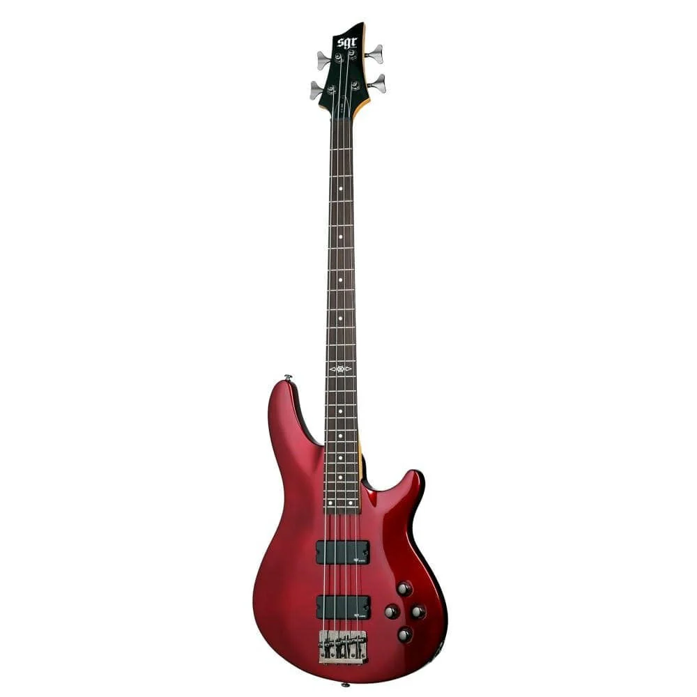 Schecter Guitar Research SGR C-4 4 String Bass Guitar With Gig Bag - Image 6