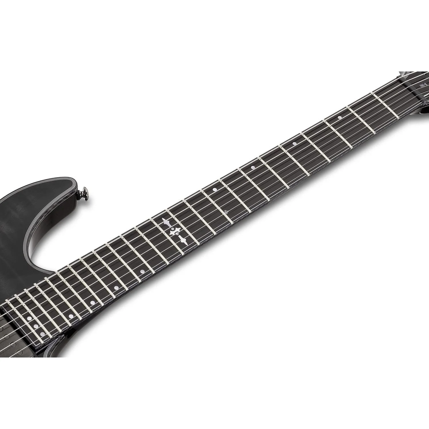 Schecter Hellraiser Hybrid C-1 Electric Guitar - Trans Black Burst - Image 5