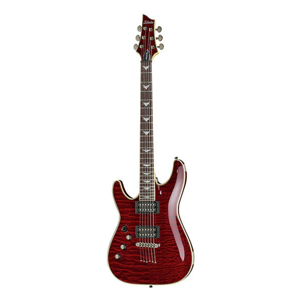 Schecter Omen Extreme 6 Left Handed Electric Guitar - Black Cherry