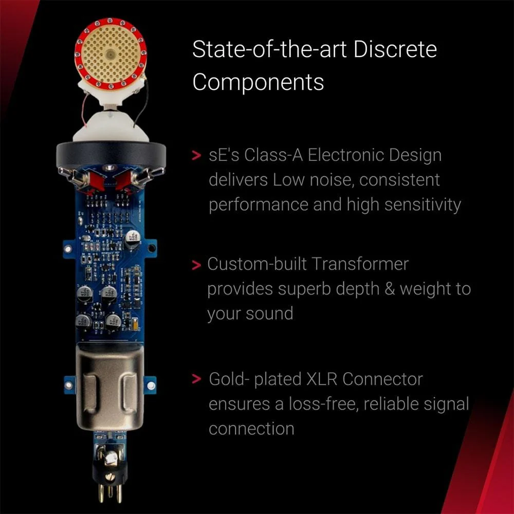 sE Electronics sE2200 Large Diaphragm Condenser Microphone - Image 8