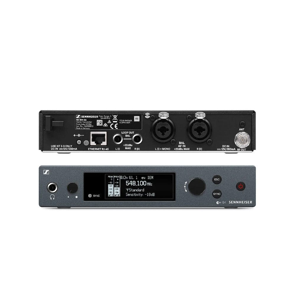 Sennheiser EW IEM G4 Twin Wireless Monitor System Kit (A: 516 to 558 MHz) - Image 3