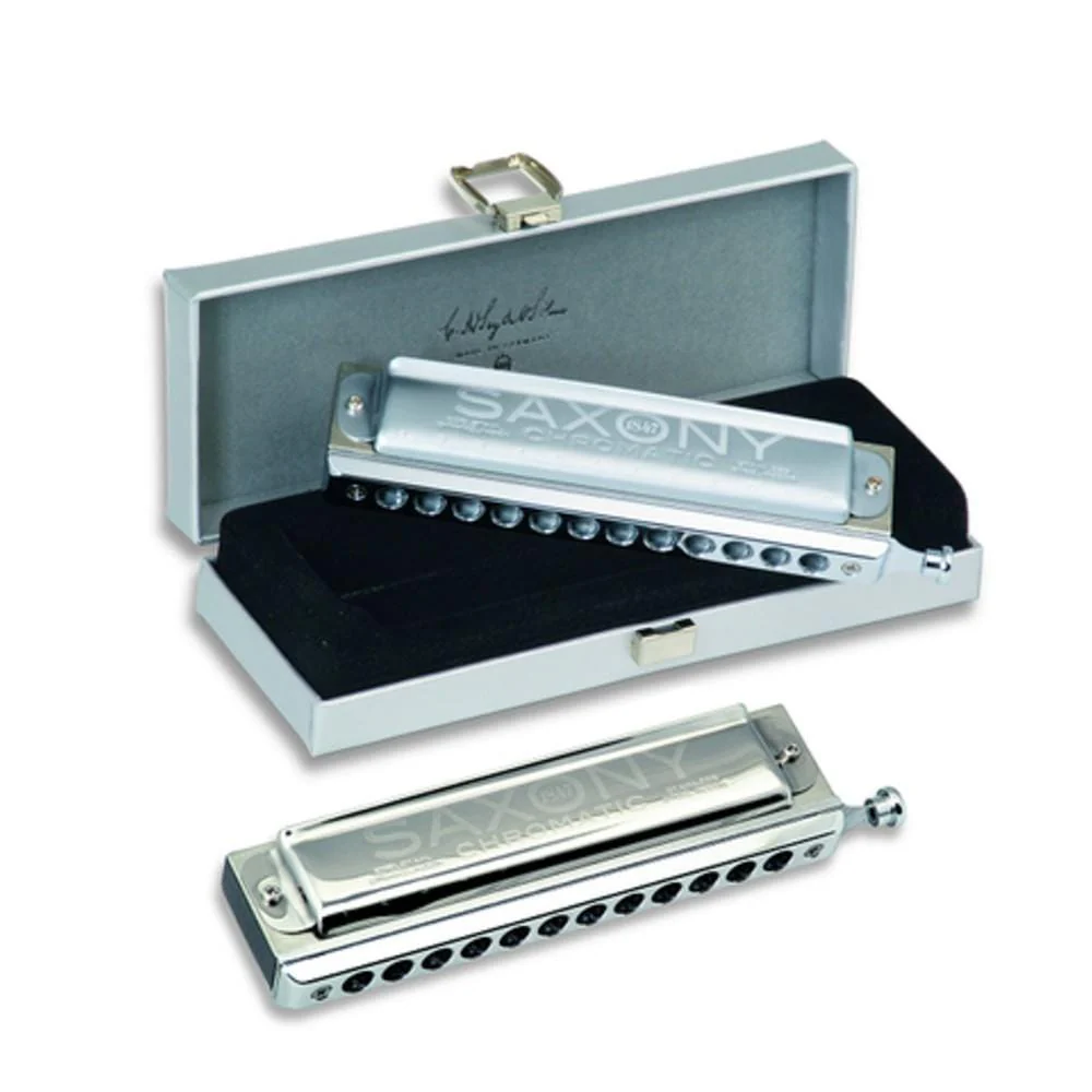 Seydel 52480 Solo Saxony Chromatic Harmonica - Image 2