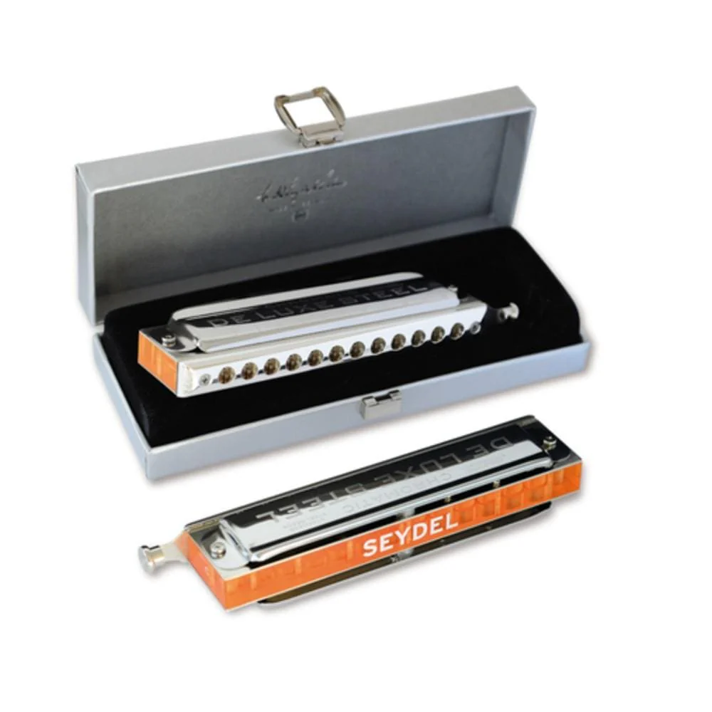 Seydel 54480 Steel Deluxe Chromatic Harmonica - Image 7