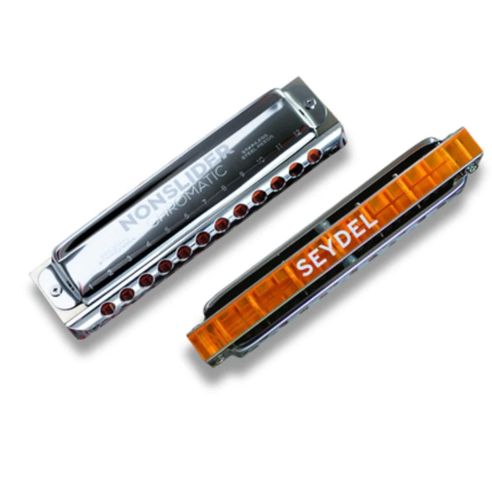 Seydel 54481A Non Slider Chromatic A Harmonica - Image 5