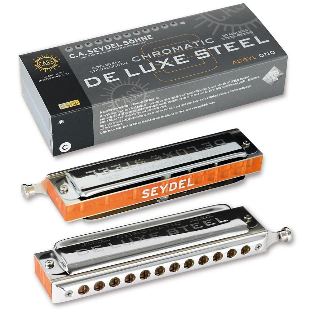 Seydel 54488C Deluxe Steel Orchestra Key C Chromatic