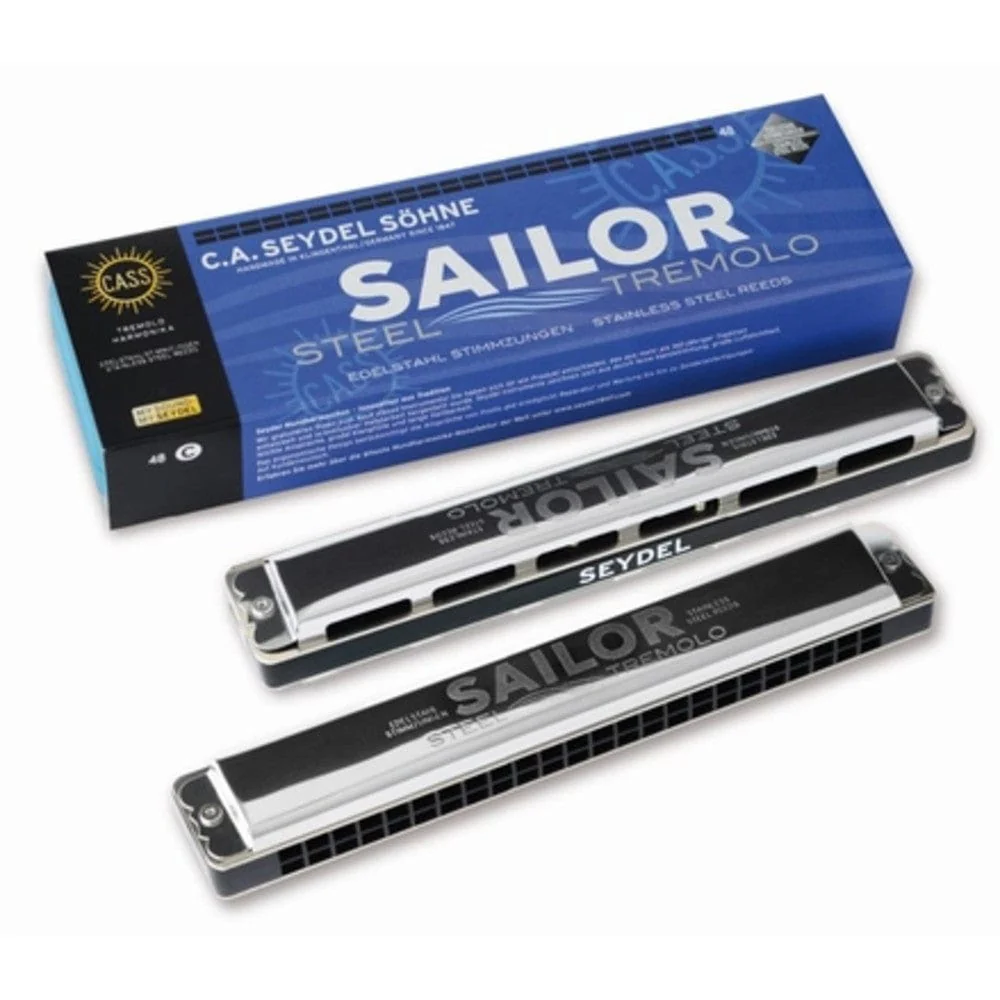 Seydel Sailor Steel Richter Tremolo Harmonica