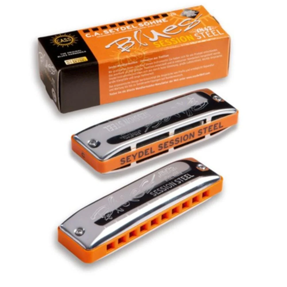 Seydel Session Steel Standard Richter Blues Harmonica - Image 2
