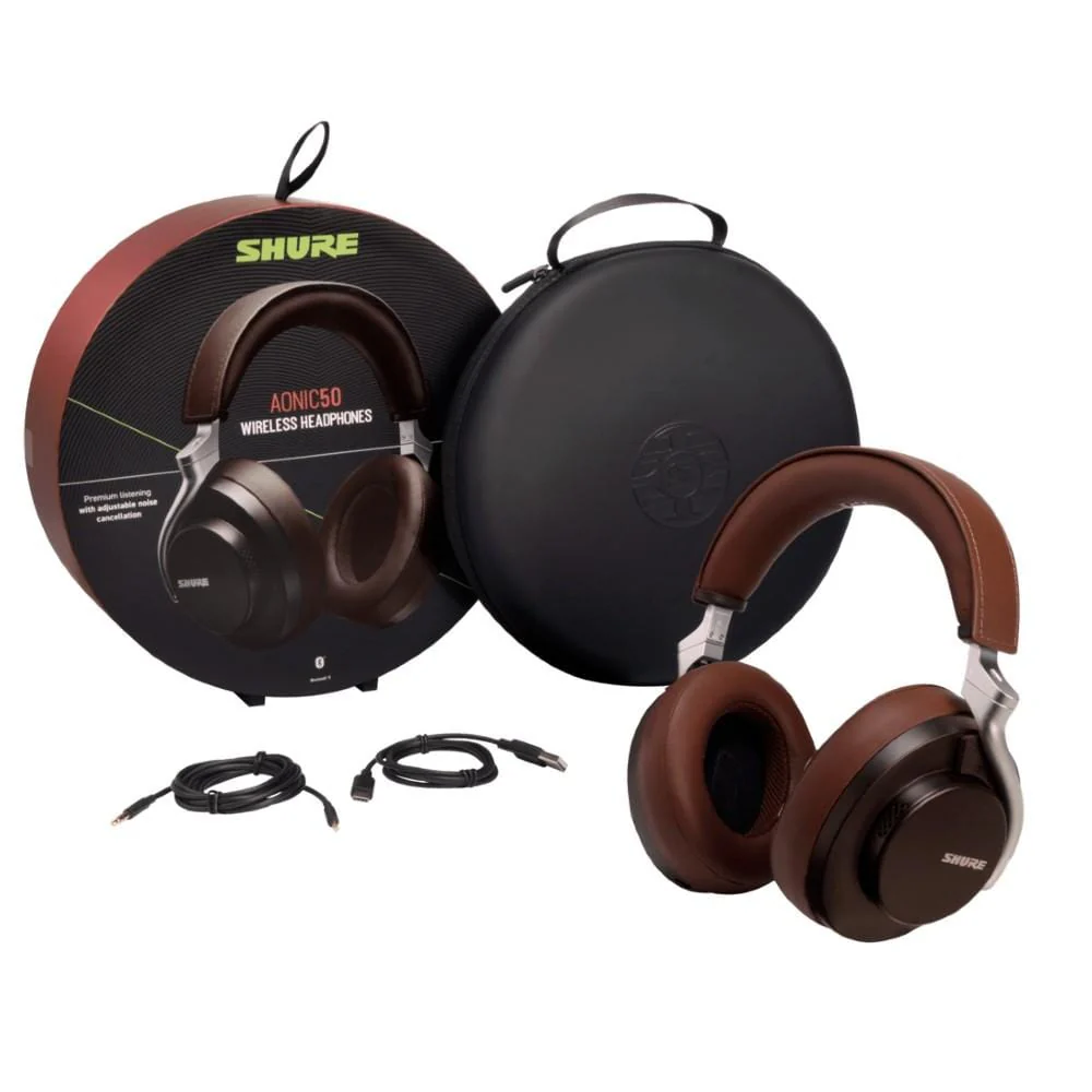 Shure AONIC 50 SBH2350 Wireless Noise-Canceling Headphones - Image 10
