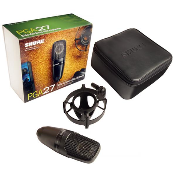 Shure PGA27LC Large Diaphragm Side-Address Cardioid Condenser Microphone - Image 3
