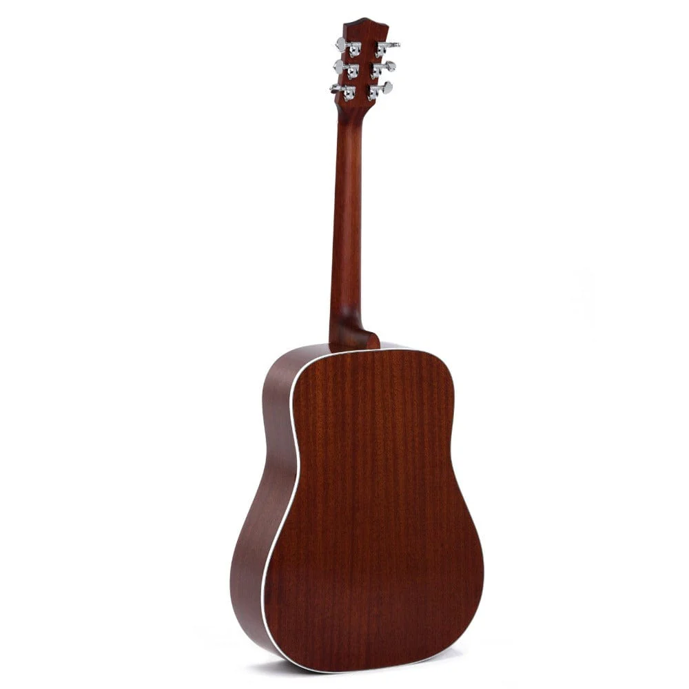 Sigma DM-SG5 Fishman Sonitone Dreadnought Electro Acoustic Guitar - Image 5