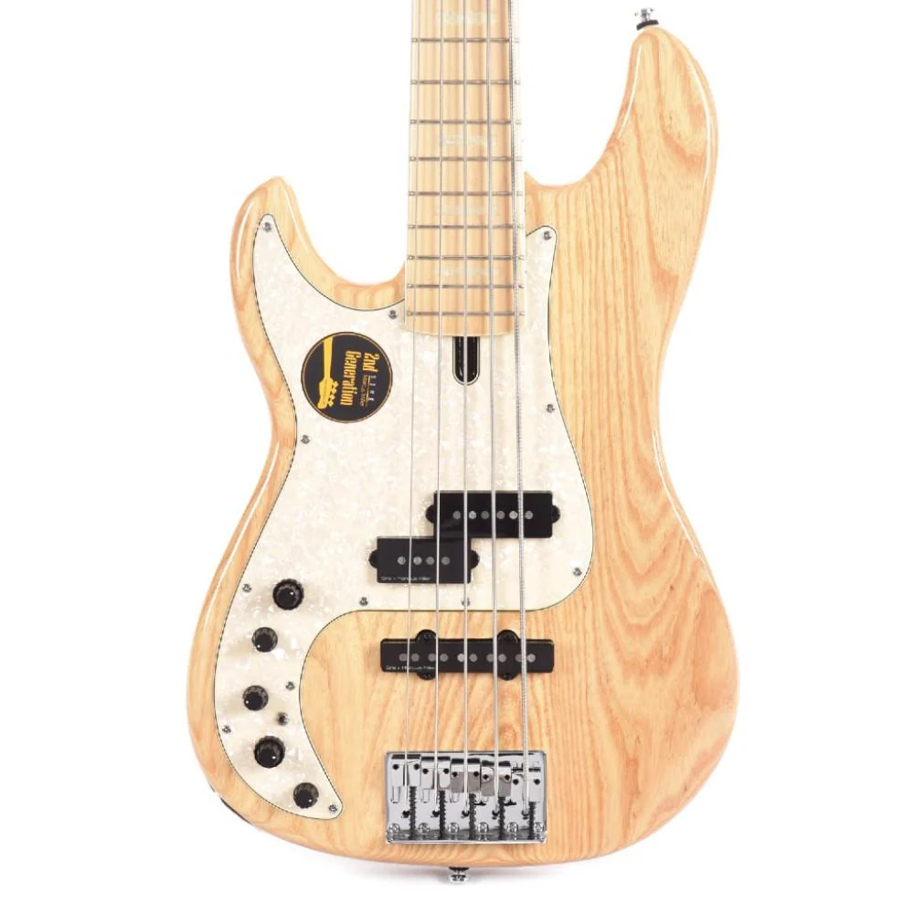 Sire Marcus Miller P7 Swamp Ash 5-Strings Left Handed Bass Guitar- Natural - Image 3