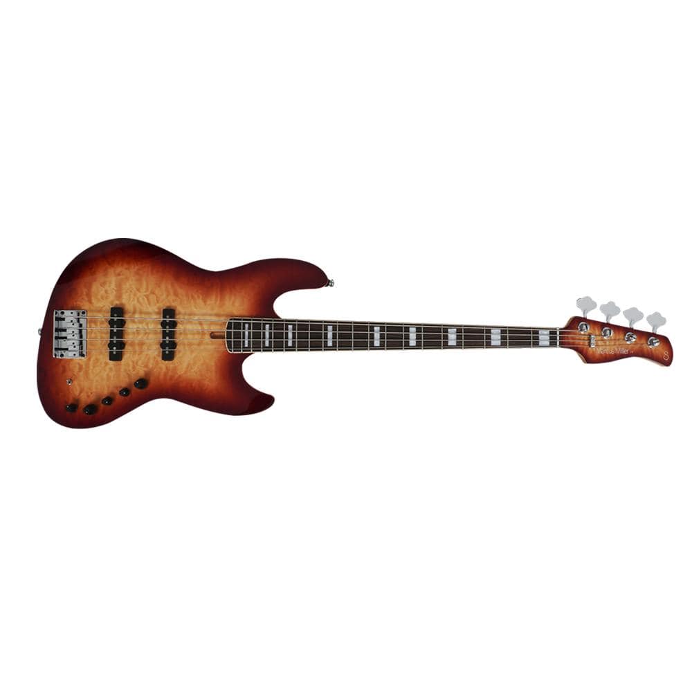 Sire V9 Alder 4-String Electric Bass Guitar - Brown Sunburst - Image 2