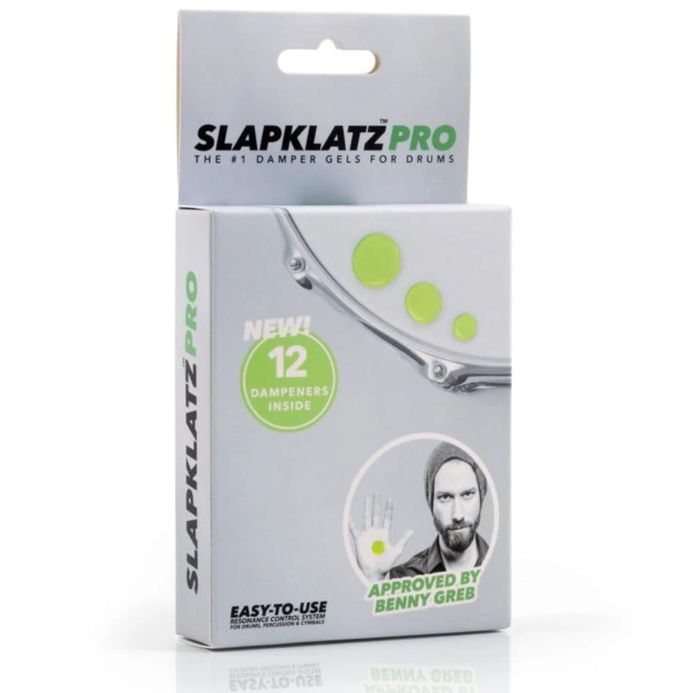 SlapKlatz PRO Gel Pads with PRO Case - 12 Dampeners - Image 3
