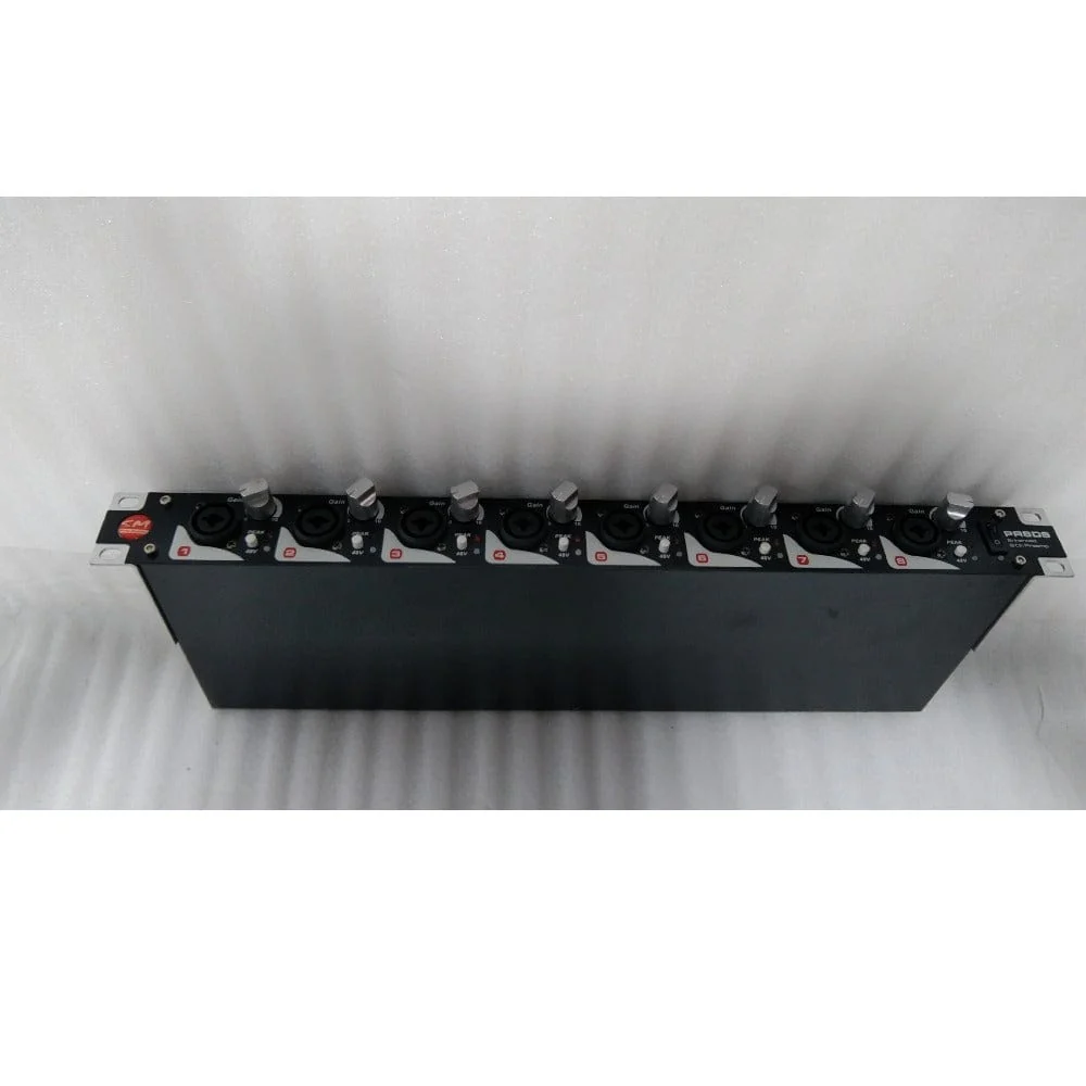 SM Pro Audio PR8E Multichannel Microphone Preamplifier - Open Box B Stock - Image 3