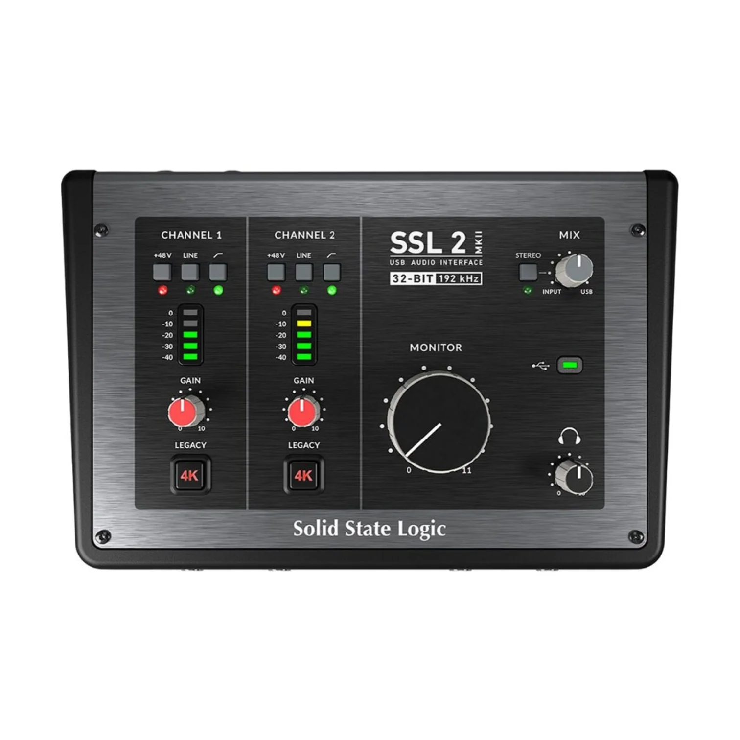 Solid State Logic SSL 2 MKII 2-in 2-out USB Audio Interface