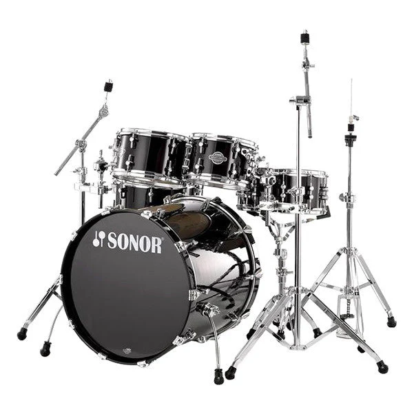 Sonor SEF11 Select Force Stage S Drive Acoustic Drum Set - Piano Black