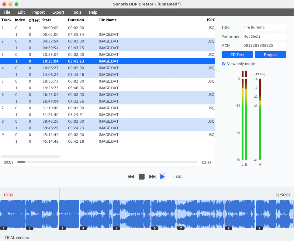 Sonoris DDP Creator Pro: DDP Creator Pro – Professional Audio Software & Plugin - Image 2