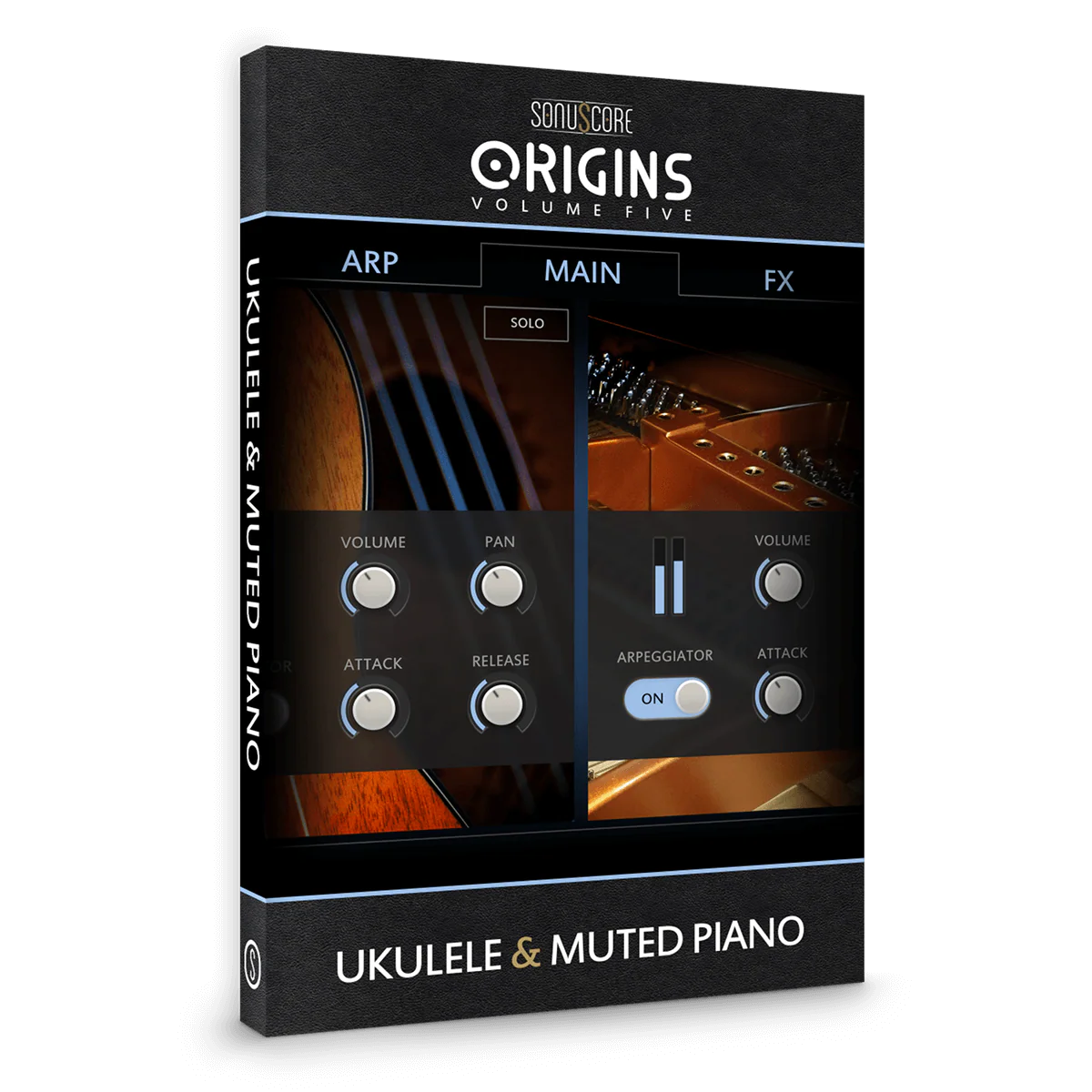 Sonuscore Origins Vol 5 Ukulele & Muted Piano: Ukulele and Muted Piano – Professional Audio Software & Plugin