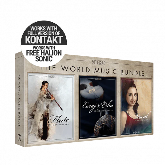 Sonuscore World Music Bundle: World Music Sounds – Professional Audio Software & Plugin