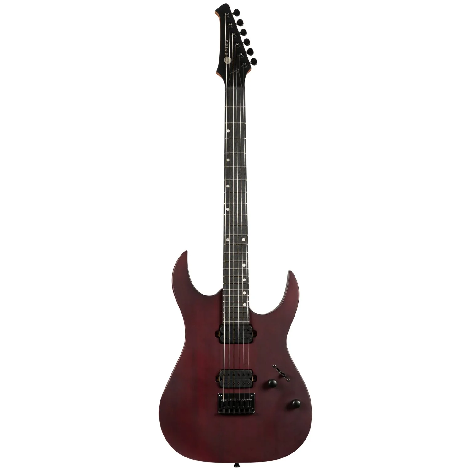 Spira S-400 Sleek High-Performance Double Cutaway 6 String Electric Guitar - Image 10