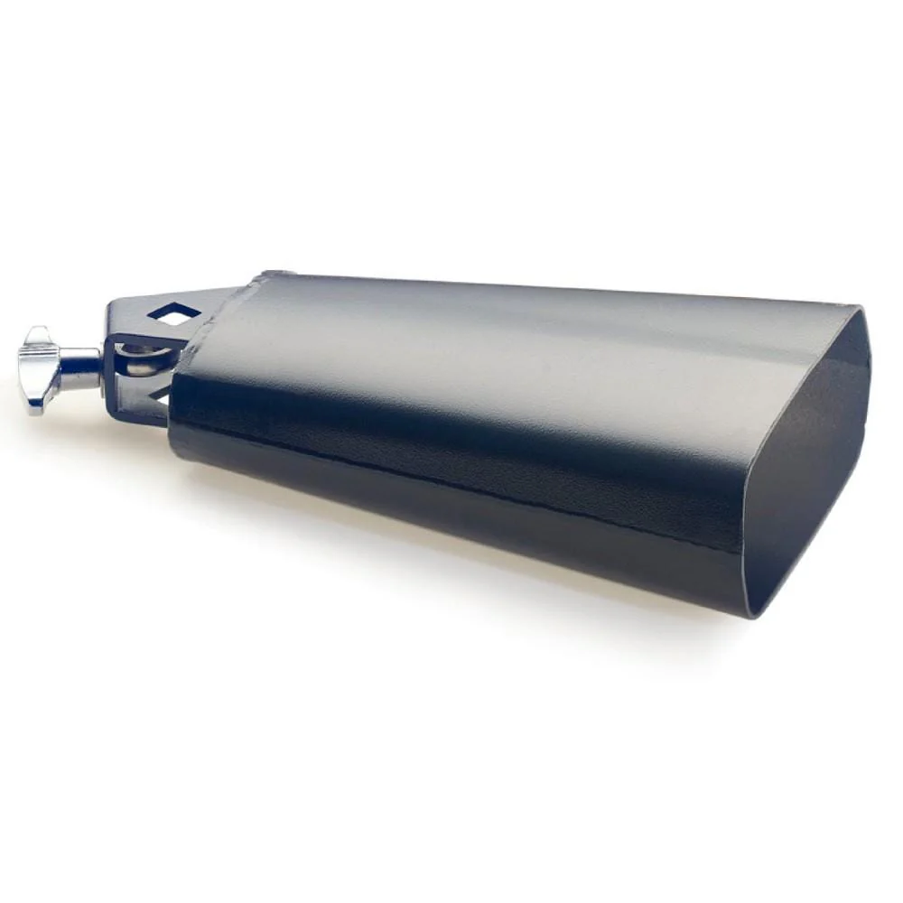 Stagg CB306BK 6.5-Inch Rock Cowbell for Drumset