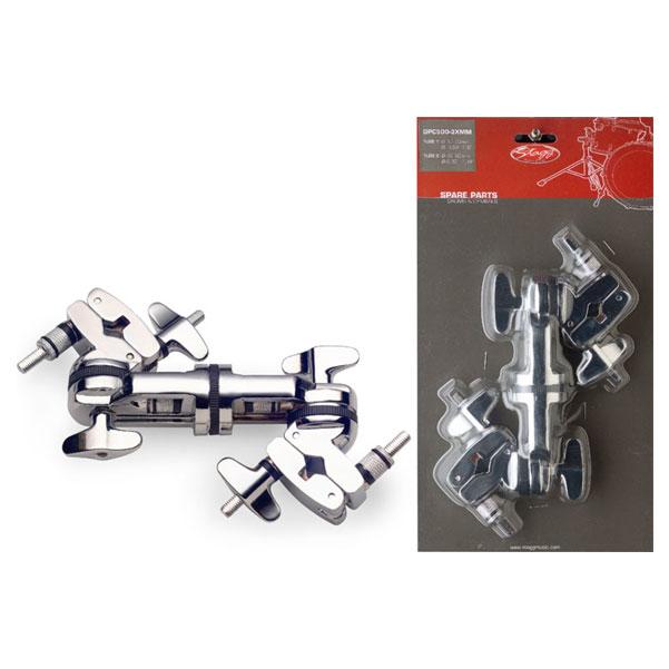 Stagg Drum Set Extension Clamp With 3 Axes - Open Box