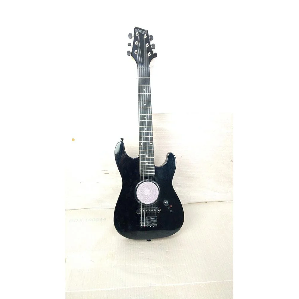 Stagg Junior Electric Guitar With Built In Amplification - Black - Open Box B Stock
