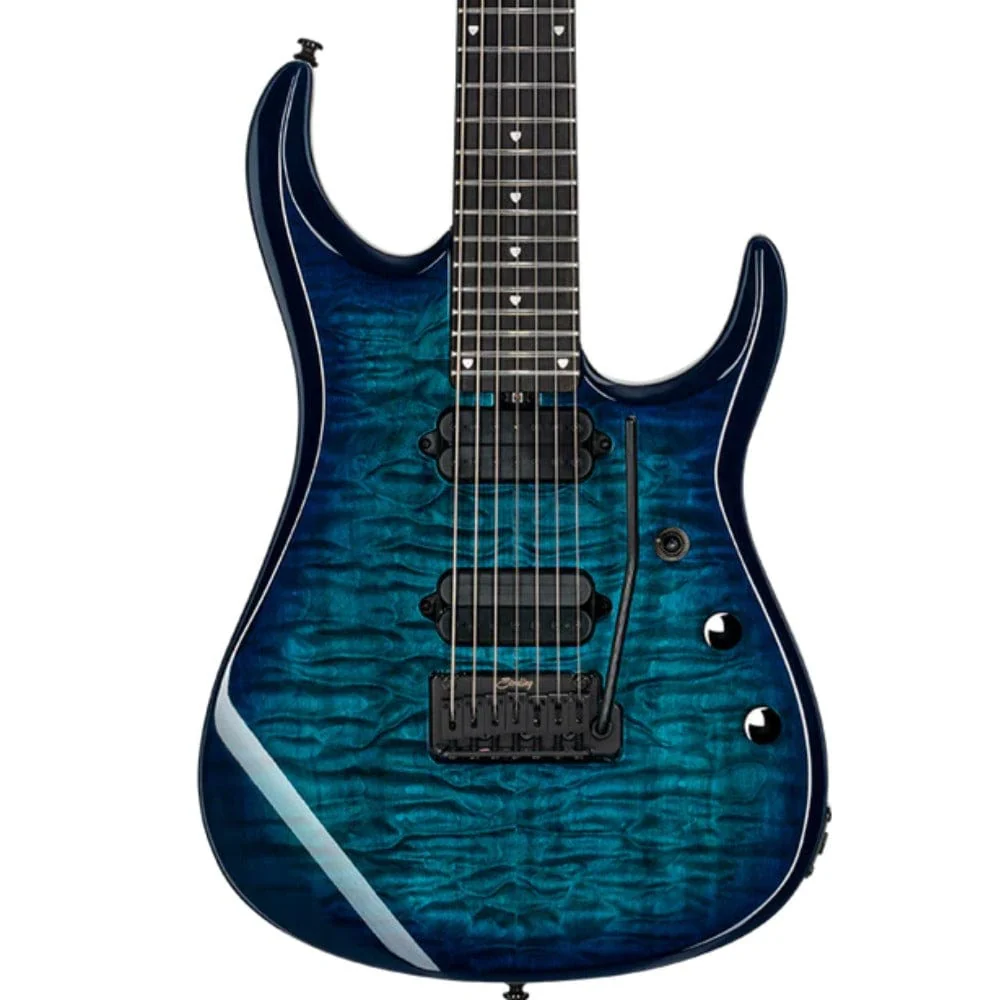 Sterling by Music Man JP150DQM Quilted Maple 7 Strings Electric Guitars with Gigbag - Image 5