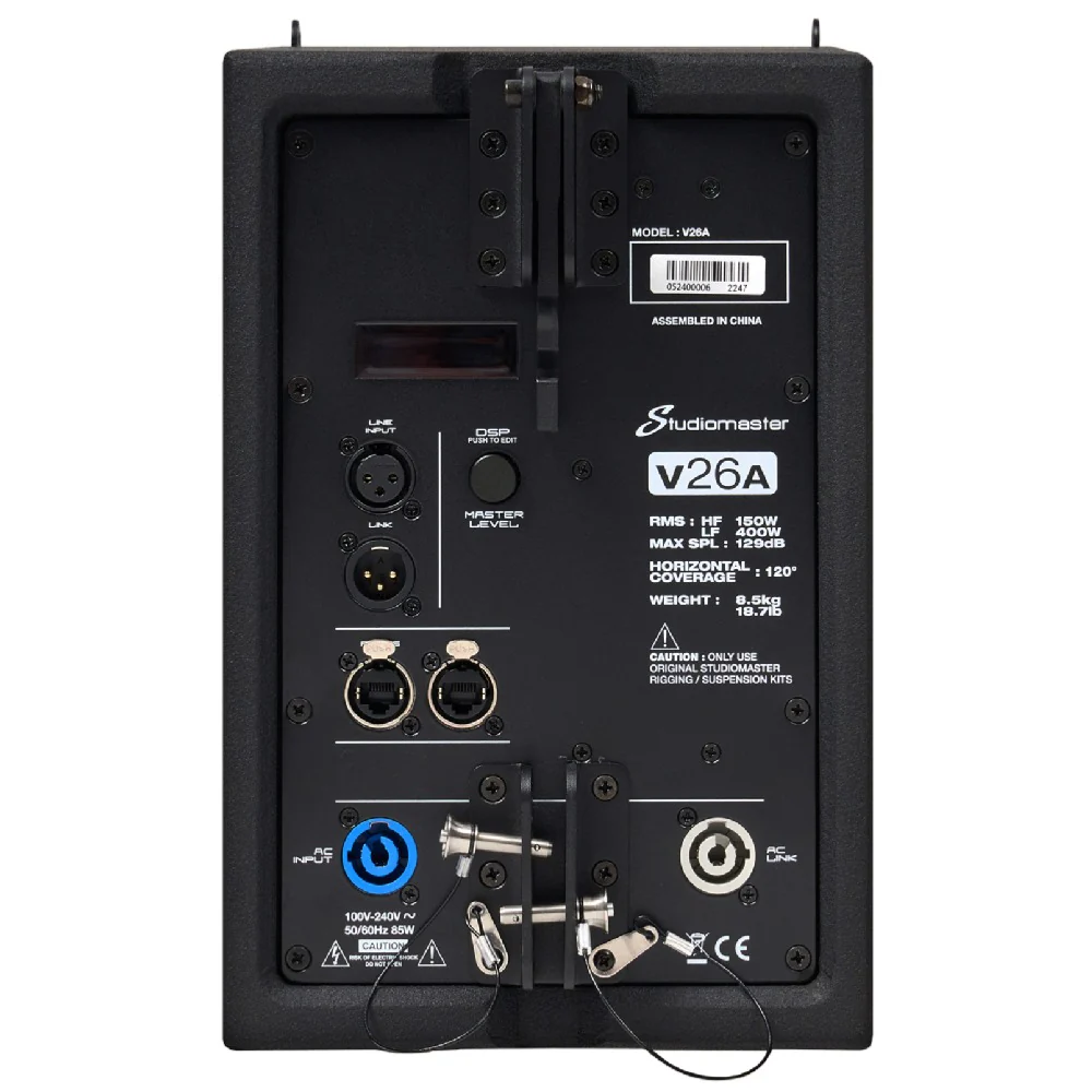 Studio Master V26A Active Coaxial Two Way Full Range Line Array - Image 3