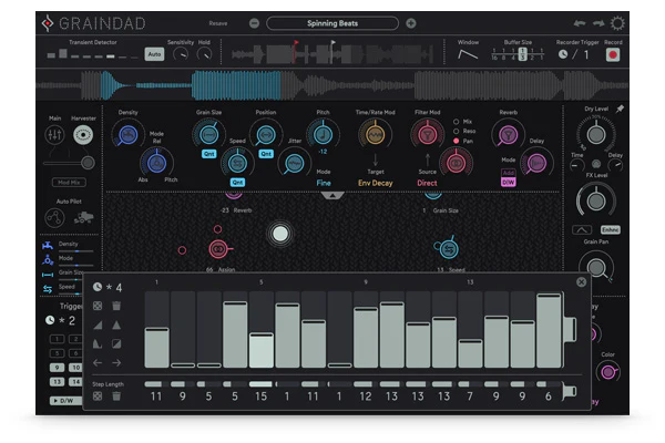 Sugar Bytes Graindad: Granular Synthesizer – Professional Audio Software & Plugin - Image 2