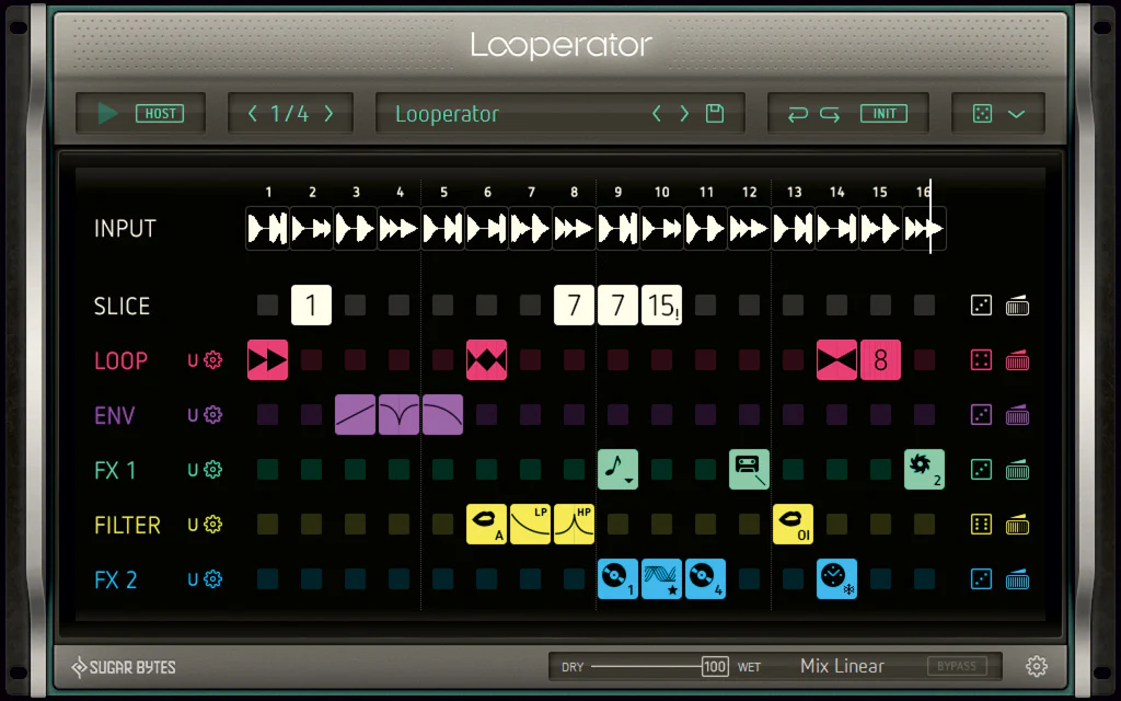Sugar Bytes Looperator Looper – Professional Audio Software & Plugin