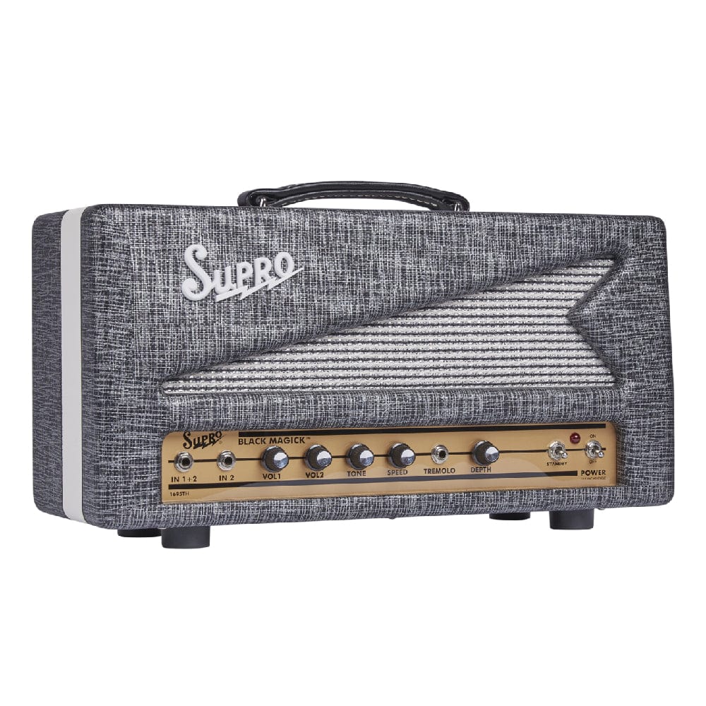 Supro Black Magick Head 25-Watt Electric Guitar Amplifier Head - Image 2