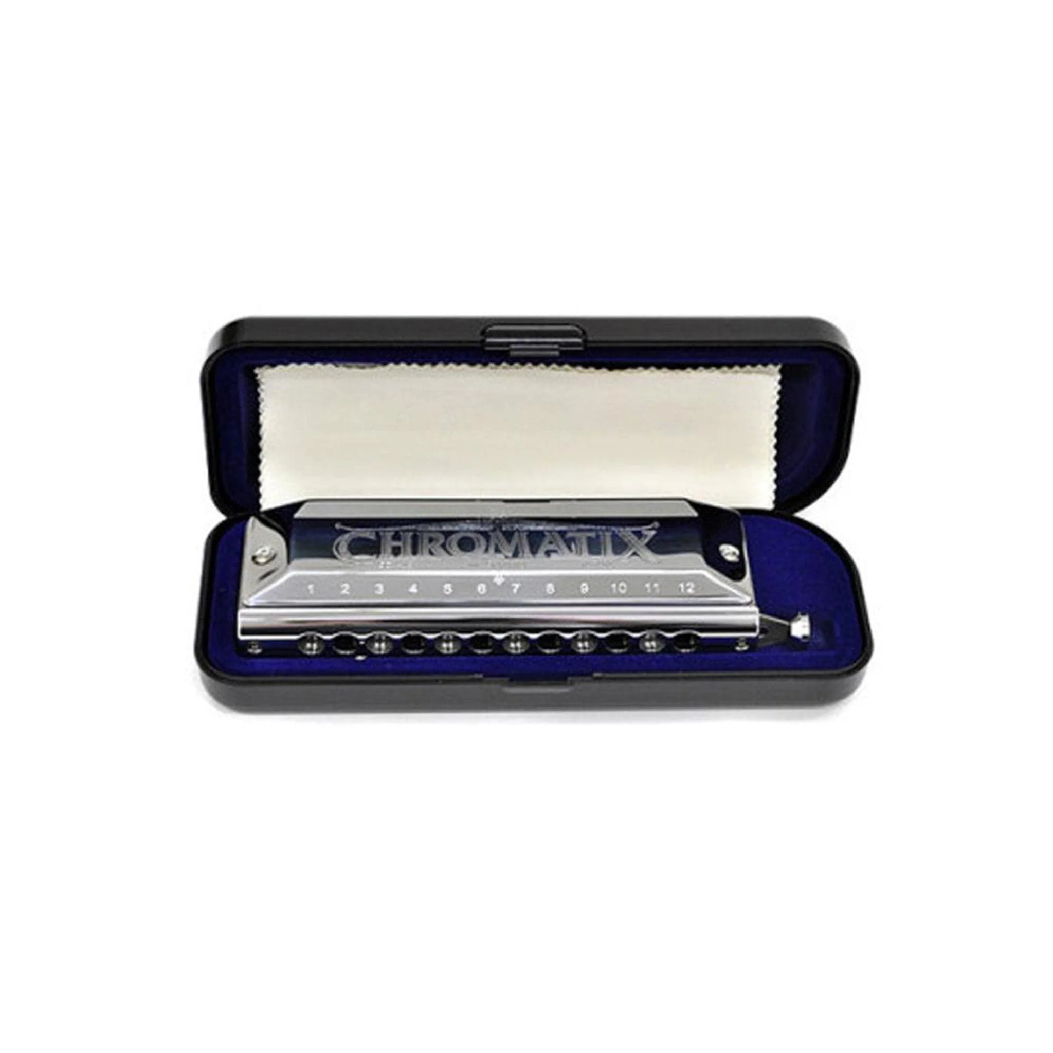 Suzuki SCX-48 Chromatic Series Deluxe Harmonica 12 Hole 48 Reeds - Image 3