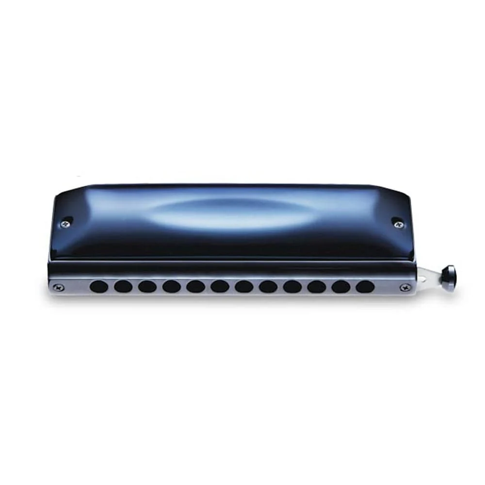 Suzuki Gregoire Maret Signature 12 Hole 48 Notes Sliding Chromatic Harmonica - Image 2