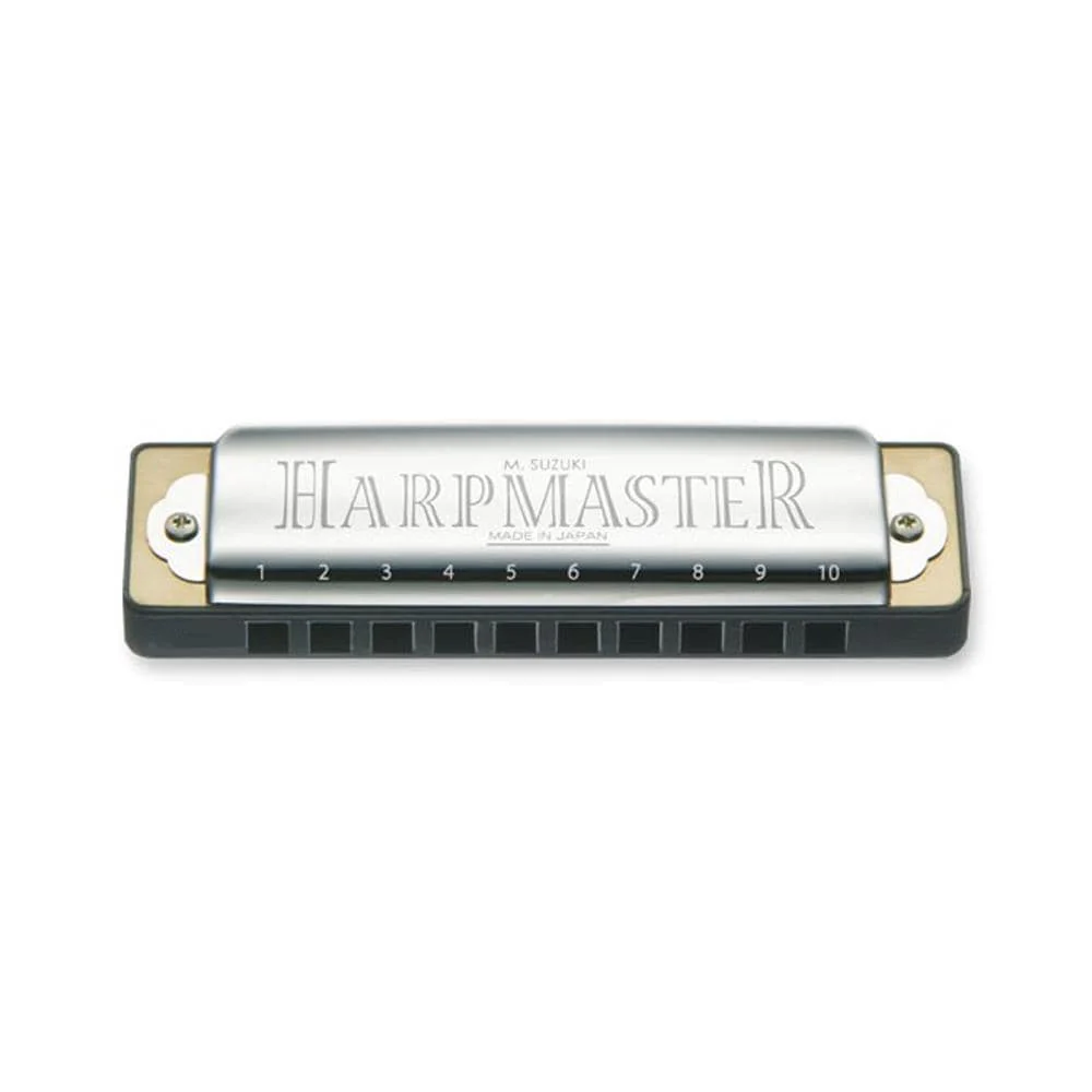 Suzuki Harpmaster MR 200 Standard 10 Hole Diatonic Harmonica - Image 6