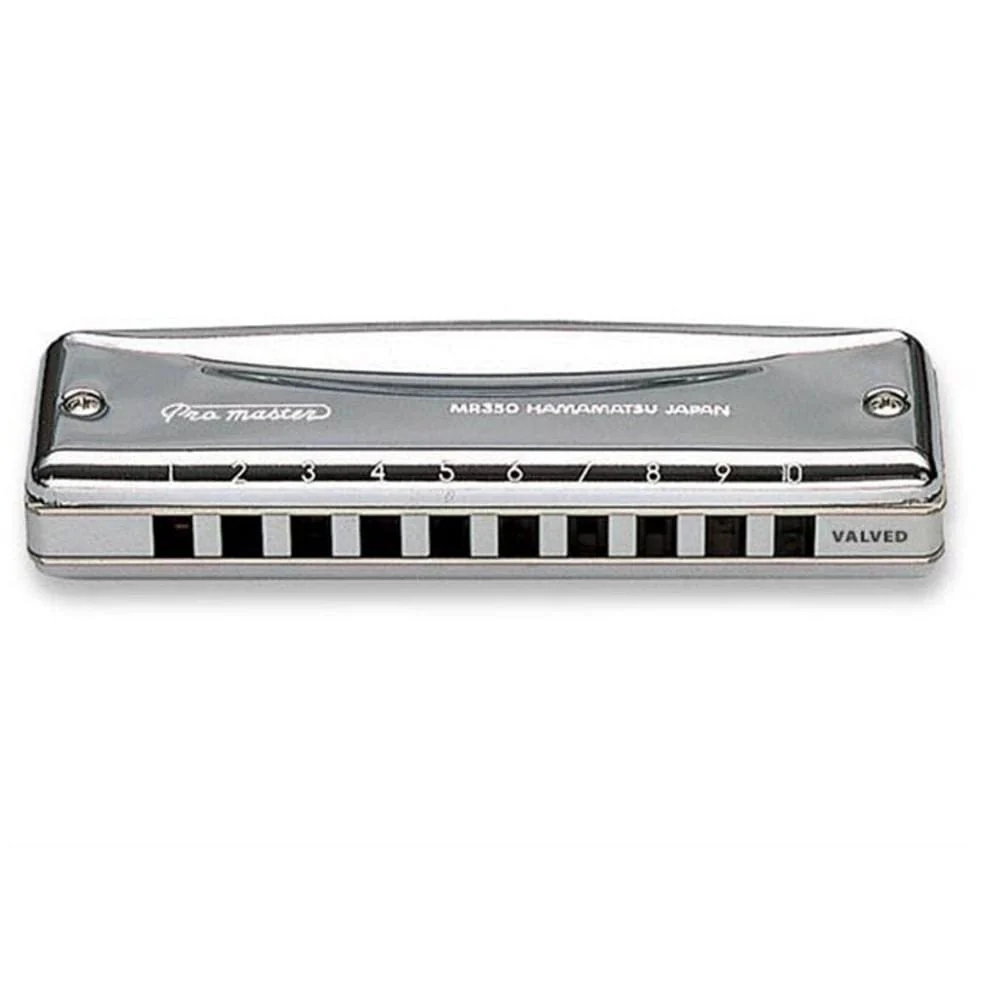 Suzuki Promaster MR 350 Deluxe 10Hole Diatonic Harmonica - Image 2