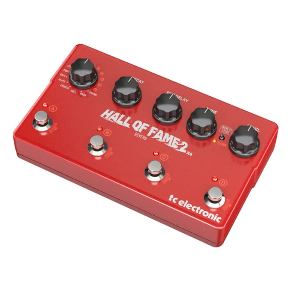 T.C. Electronic Hall of Fame 2 Mini X 4 Reverb Effect Pedal - Image 3