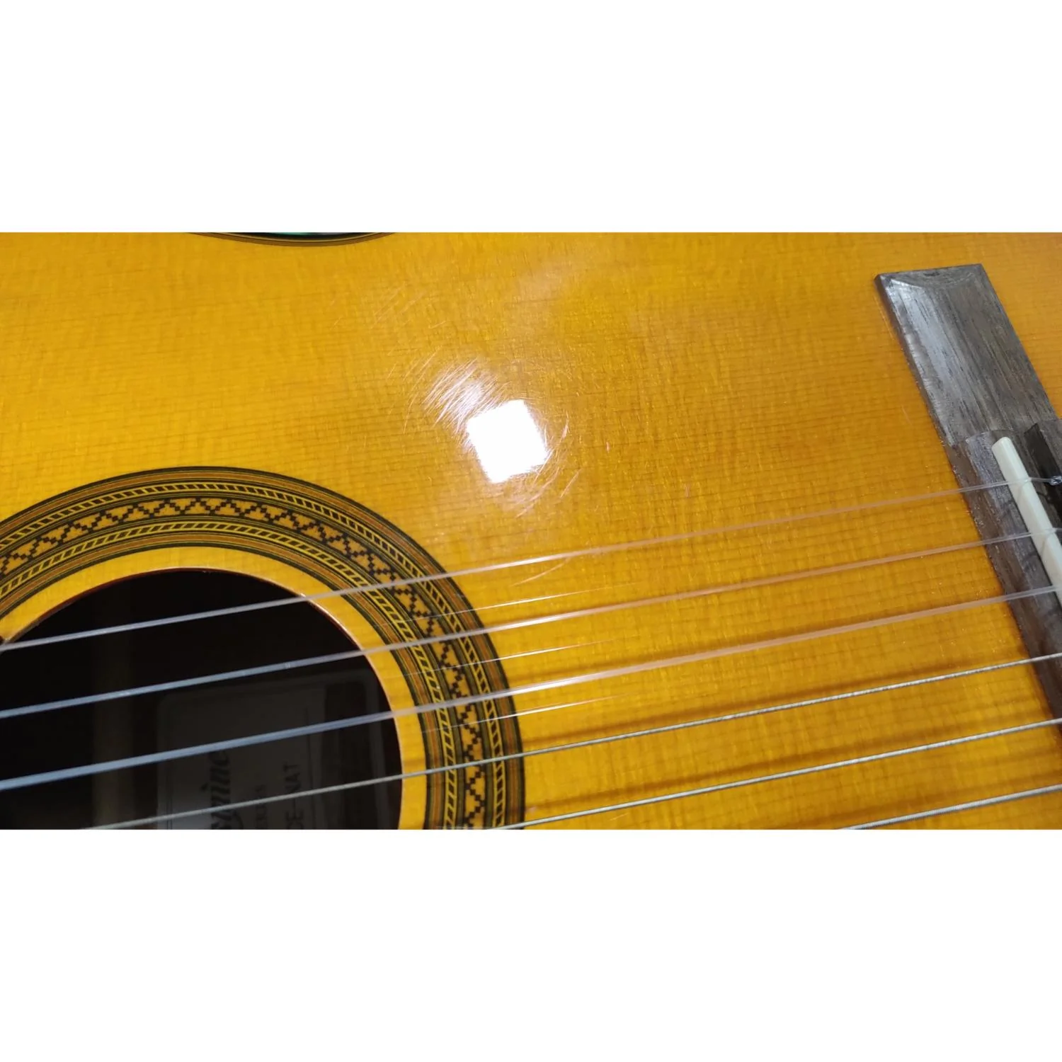 Takamine GC1CE Cutaway Nylon String Electro Acoustic Guitar - Natural - Open Box - Image 3