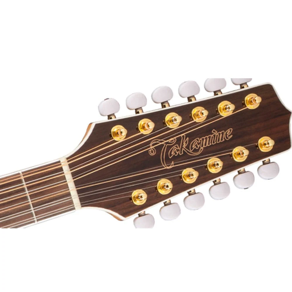 Takamine GJ72CE-12NAT 12-String Electro Acoustic Guitar - Natural - Image 3
