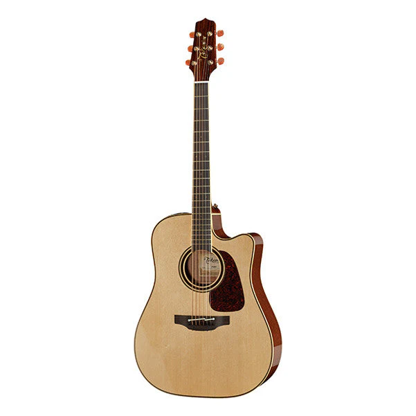 Takamine P4DC Dreadnought Cutaway Electro Acoustic Guitar - Natural High Gloss