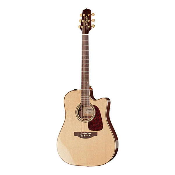 Takamine P5DC Dreadnought Cutaway Electro Acoustic Guitar - Natural High Gloss