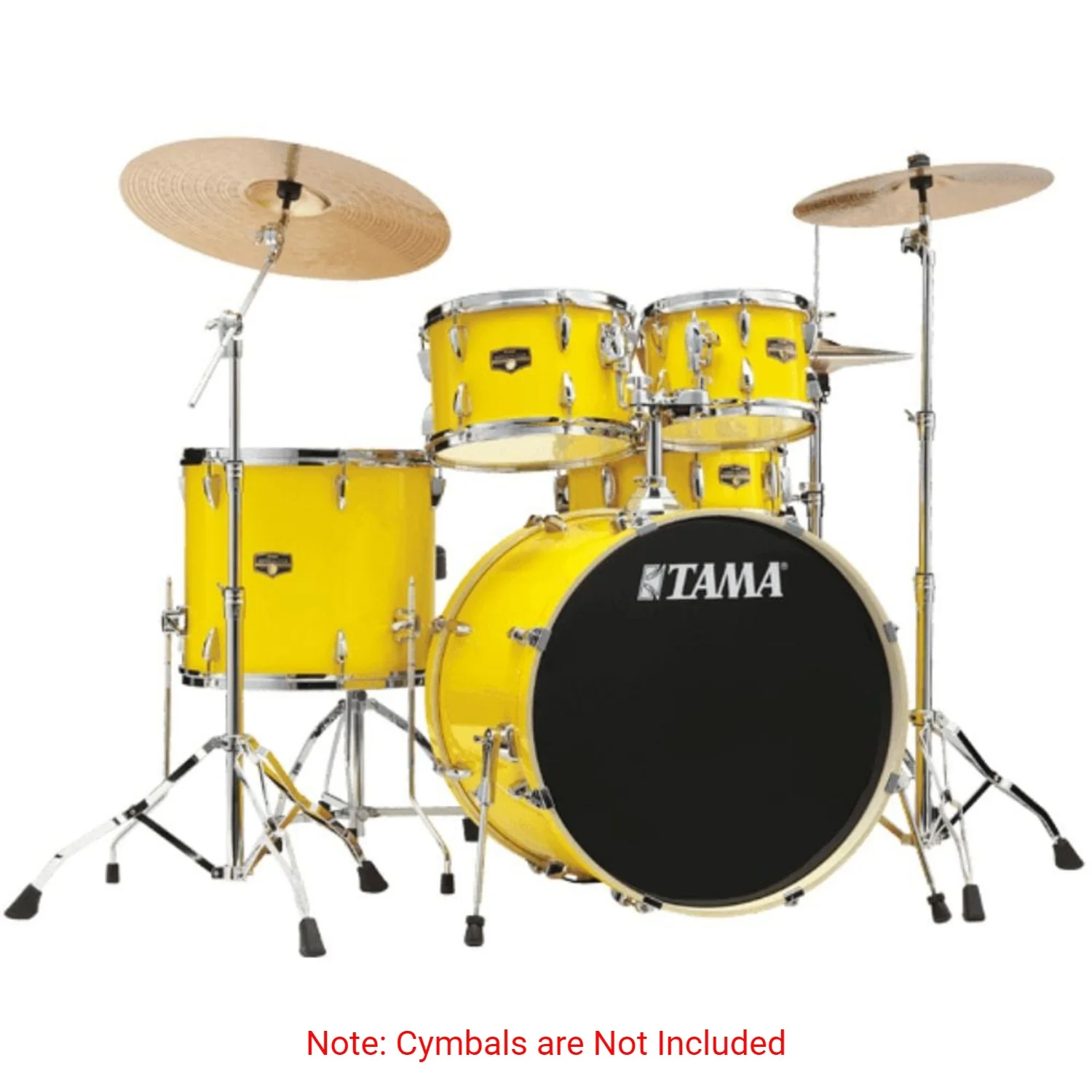 Tama IP52H6W Imperial Star 5 Piece Acoustic Drum Kit with Hardware and Drum Throne - Image 6