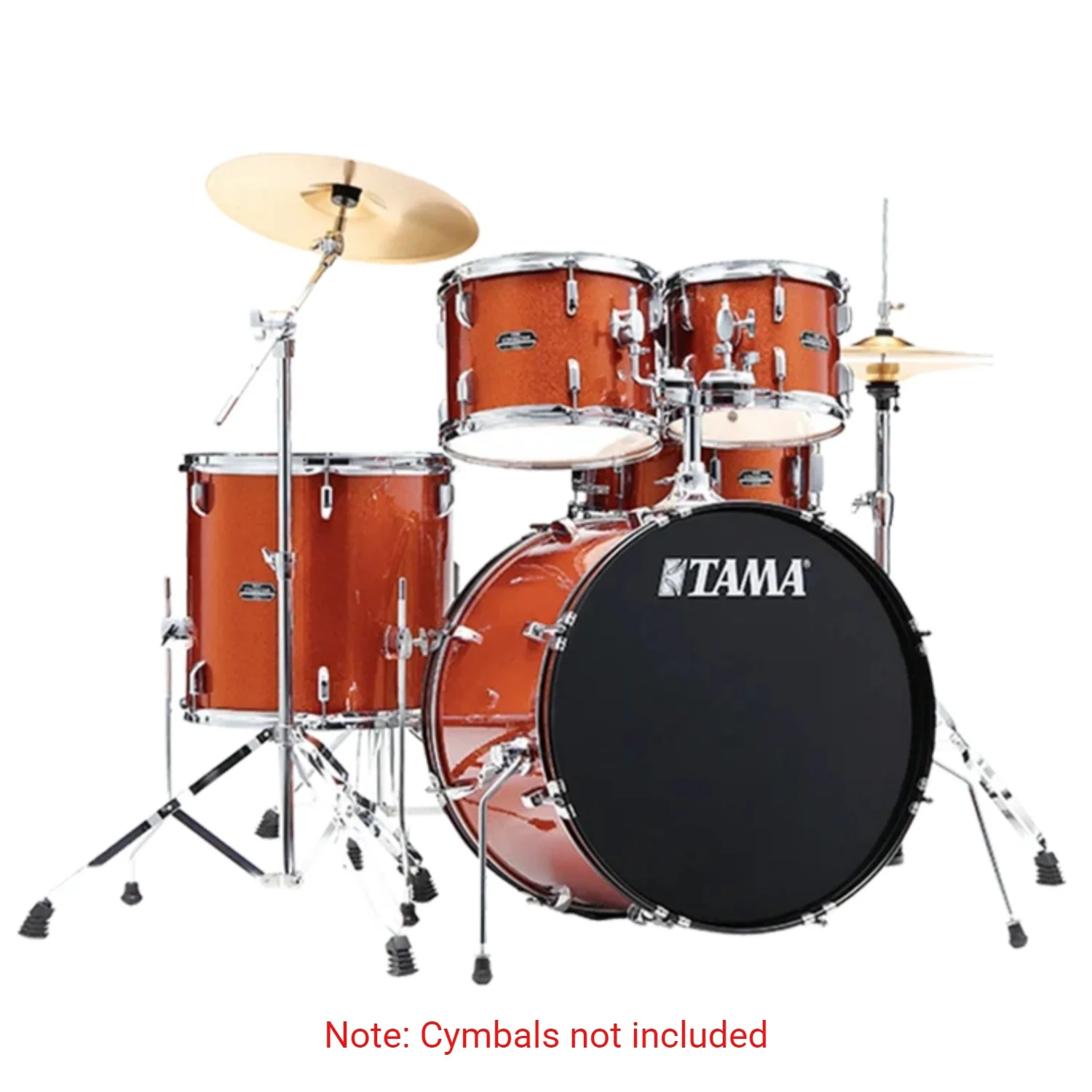 Tama ST52H5 Stagestar 5 Piece Acoustic Drum Kit with Hardware, Throne - Image 11