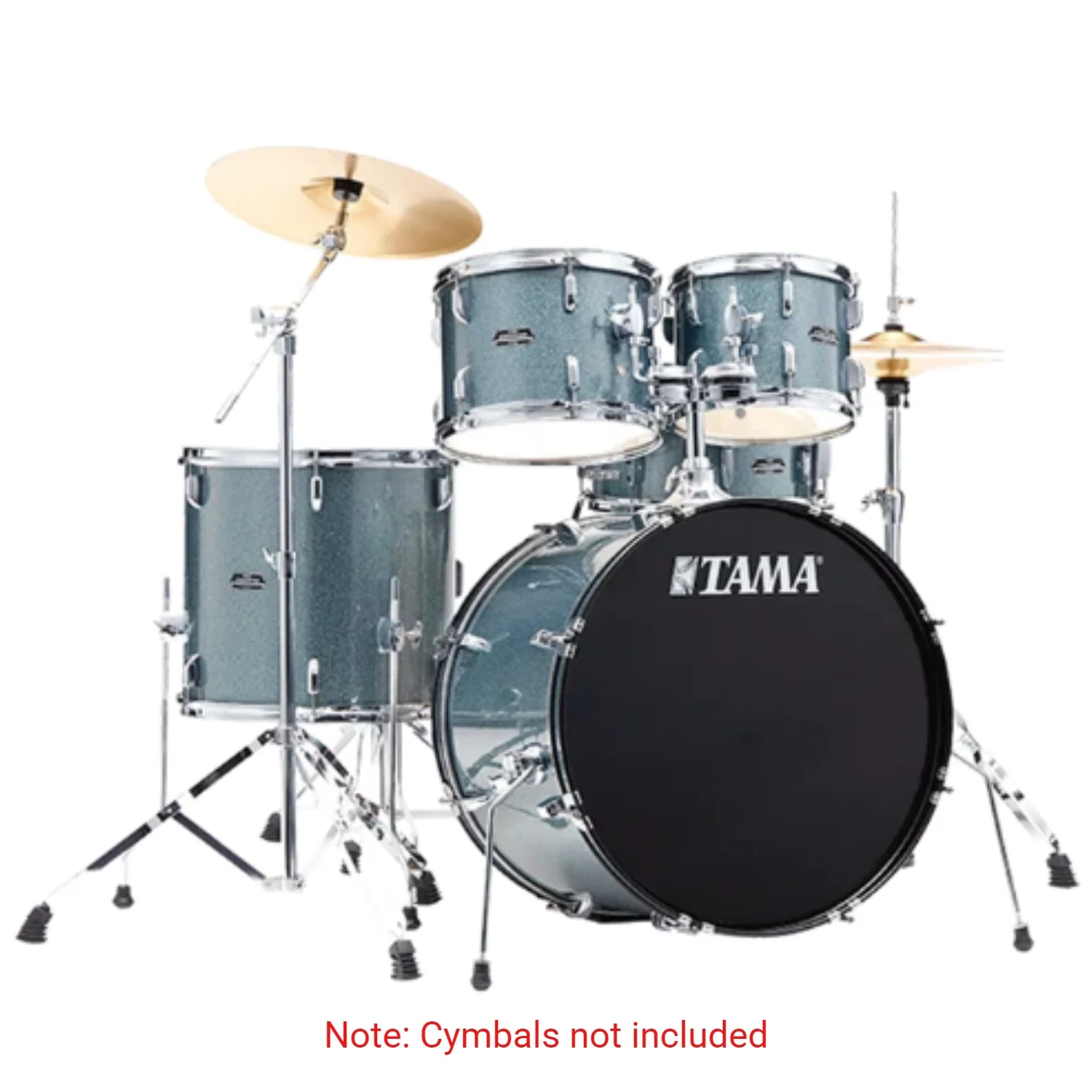 Tama ST52H5 Stagestar 5 Piece Acoustic Drum Kit with Hardware, Throne - Image 14