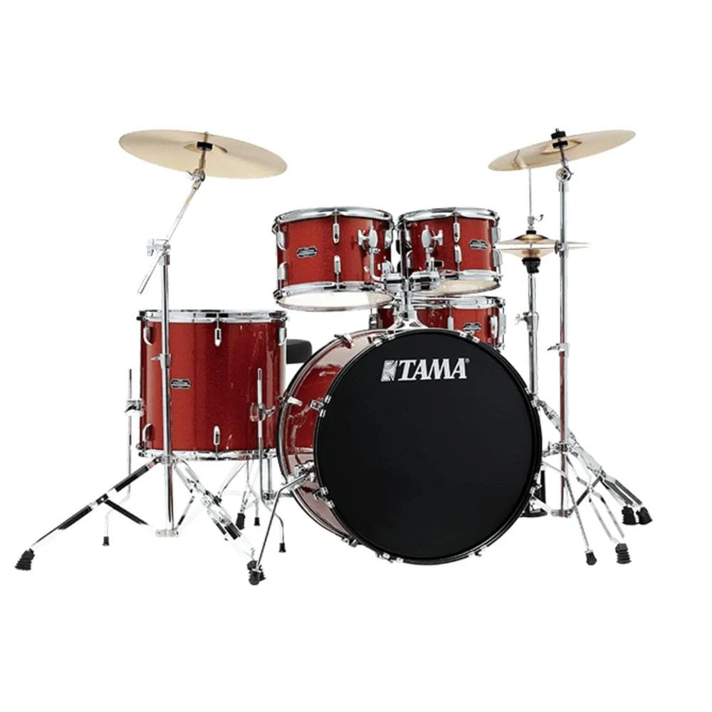 Tama Stagestar SG52KH5 5-Piece Acoustic Drum Kit with 22-Inch Bass Drum, Hardware & Cymbal - Image 6
