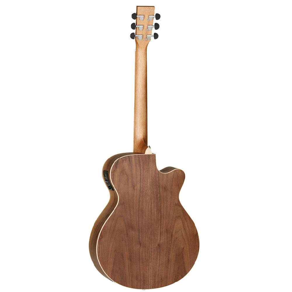 Tanglewood DBT SFCE BW LH Discovery Super Folk Electro Acoustic Guitar - Left Handed - Image 2