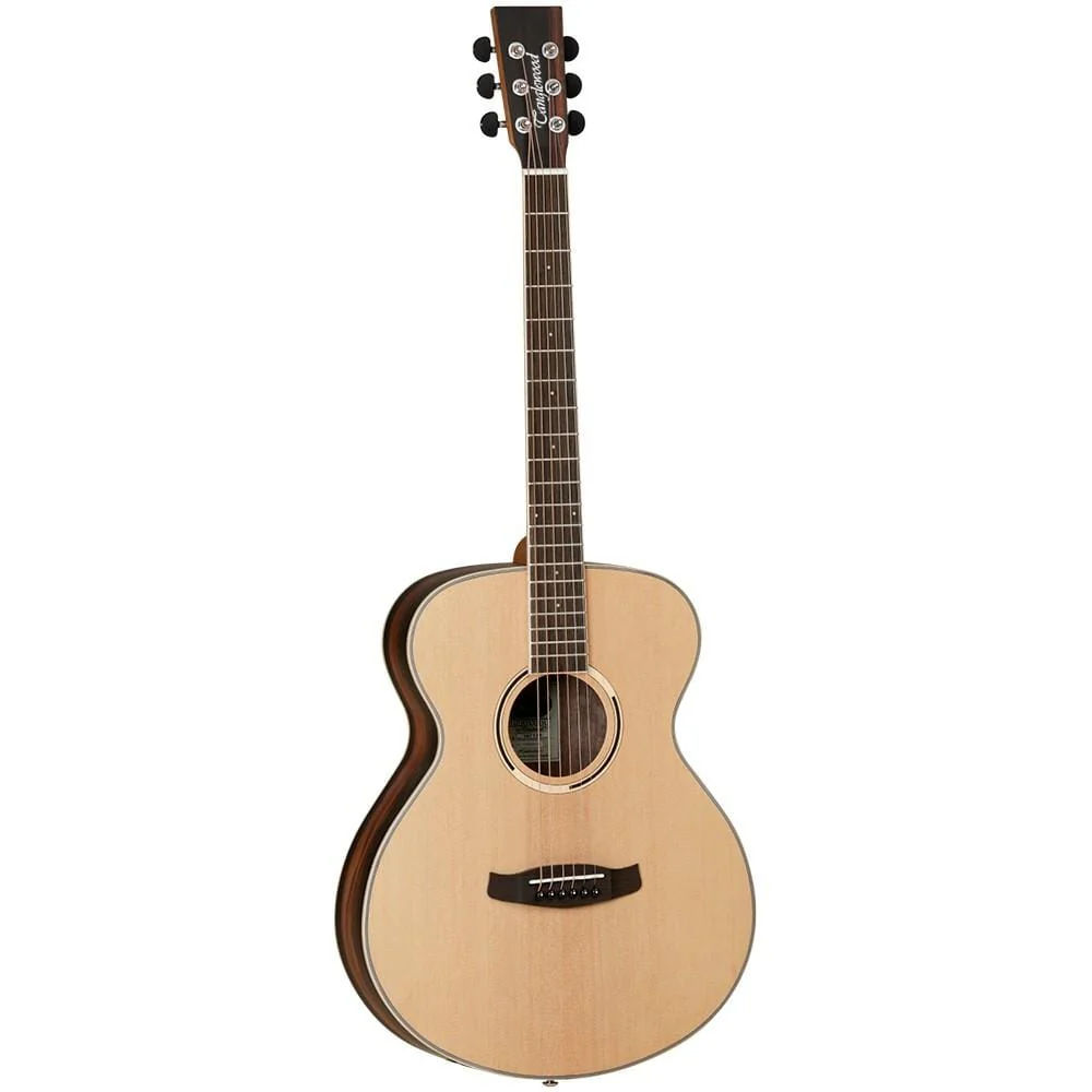 Tanglewood DBTFEB 6-Strings Discovery Exotic Super Folk Ebony Acoustic Guitar
