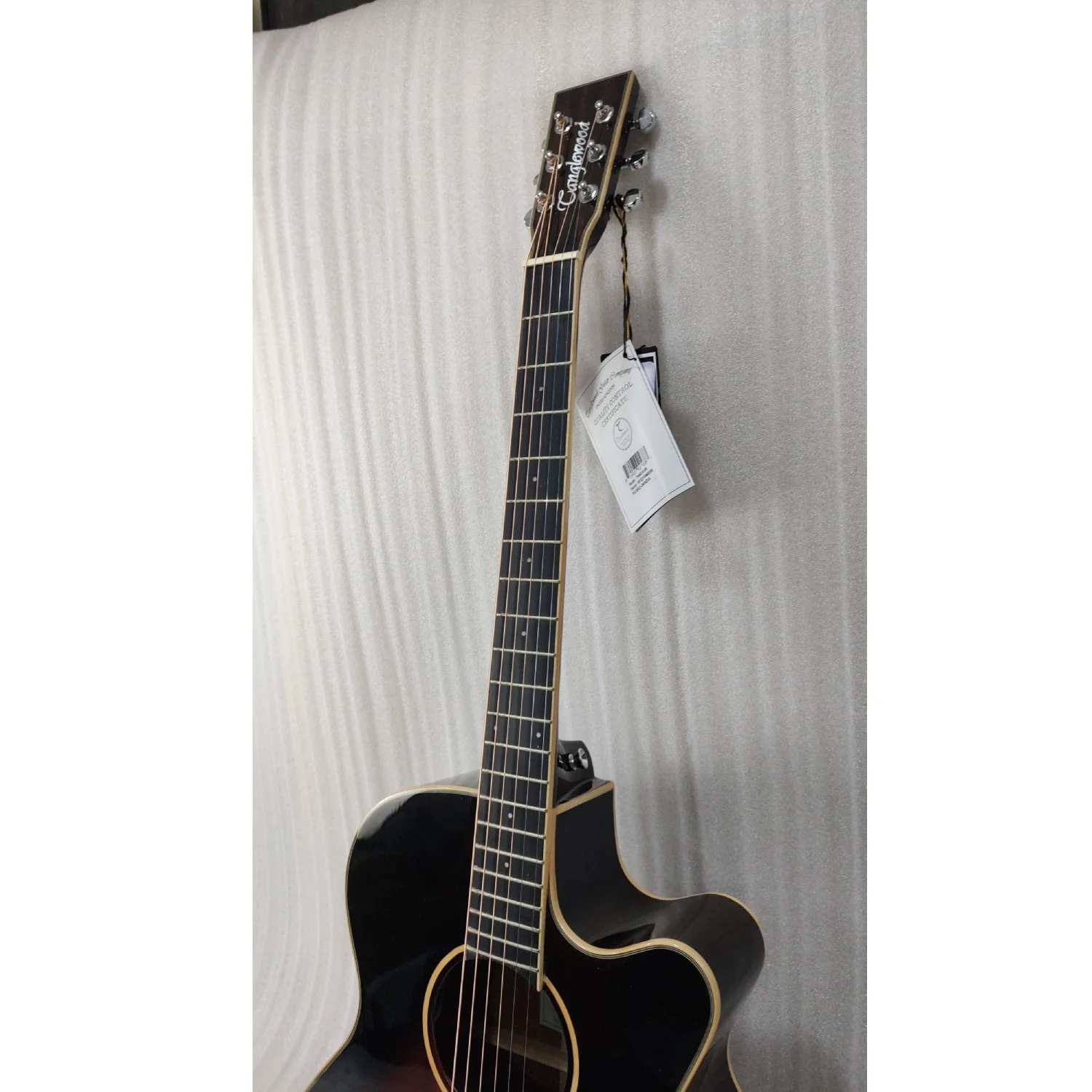 Tanglewood TW4AVB Winterleaf Super Folk C'way with EQ Electro Acoustic Guitar - Open Box - Image 3